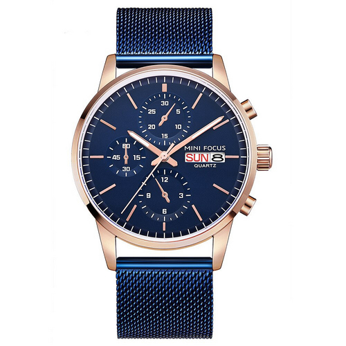 

Часы Mini Focus MF0180G Blue-Cuprum-Blue