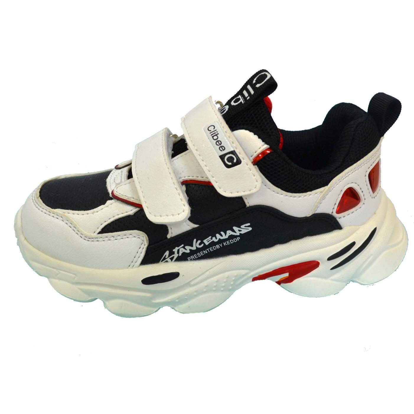

Кроcсовки для мальчиков Clibee F973 white-black 36(р)