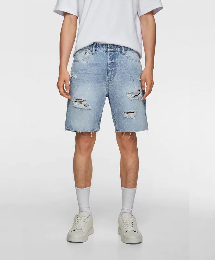 

Шорти ZARA 4806320 46 Блакитний