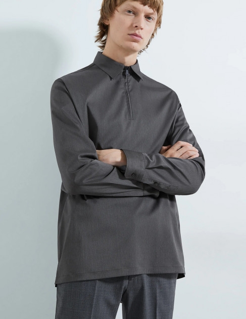 

Сорочка ZARA 35956 M Сірий