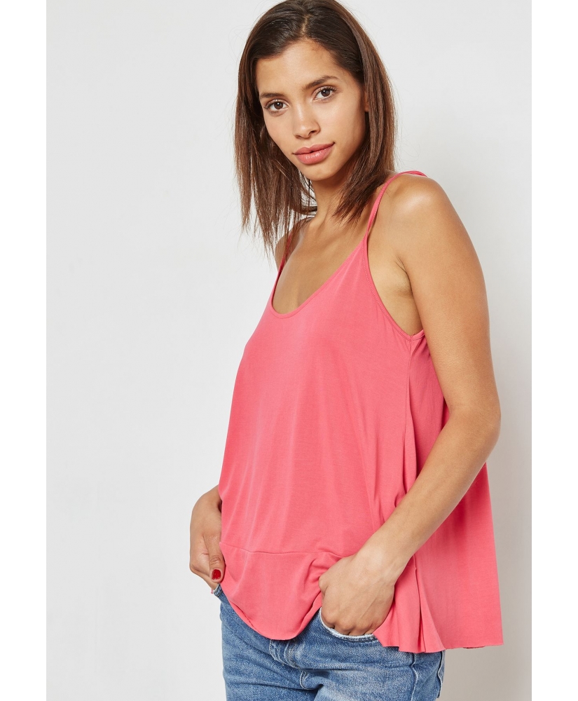 

Toп MANGO МNG70332 XS Рожевий