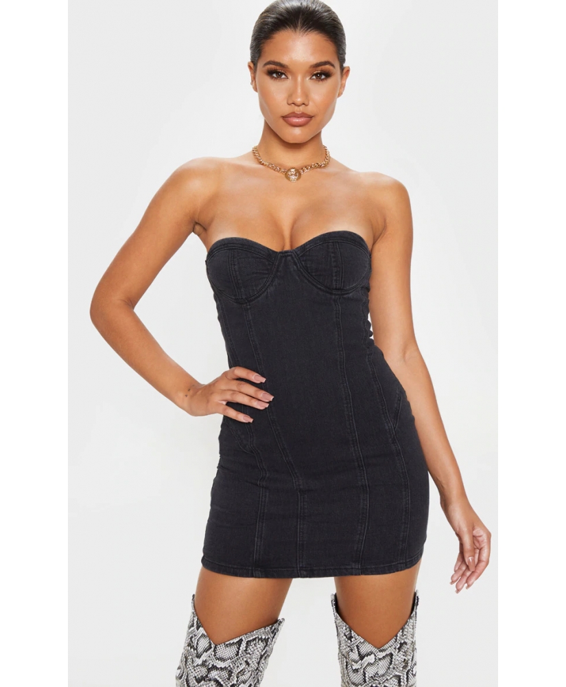

Плаття PrettyLittleThing CMF0335 36 Чорний