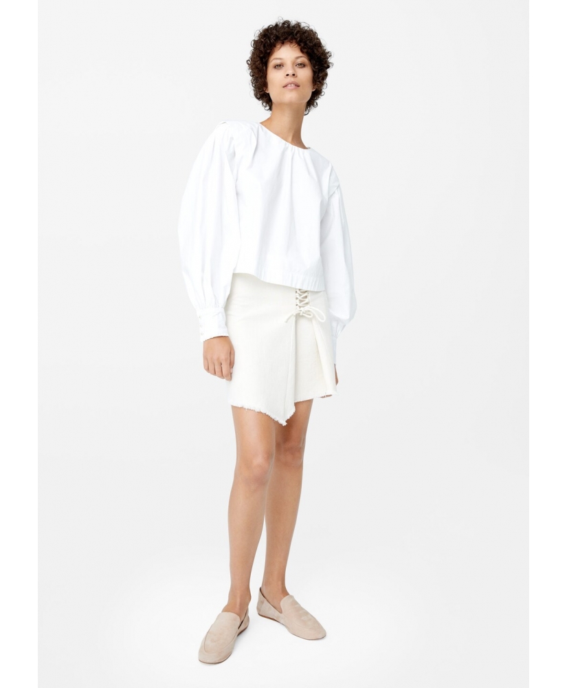 

Спідниця MANGO Committed Collection MNG81075615 S Білий