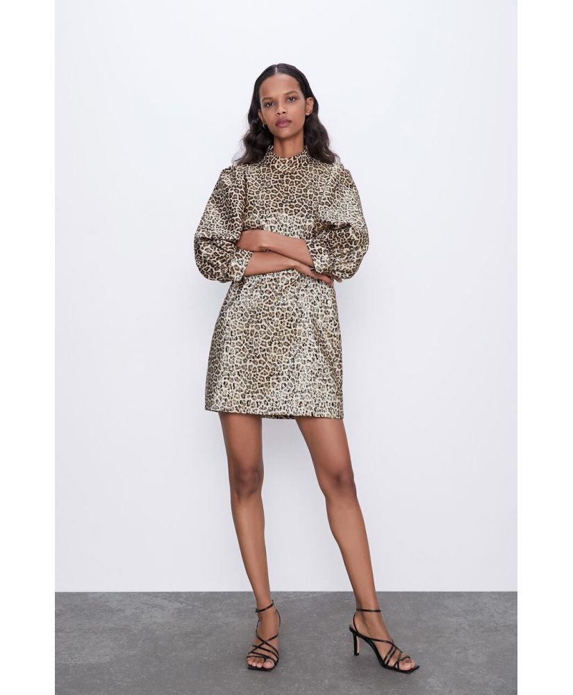 

Плаття ZARA 36343 S Леопардовий принт