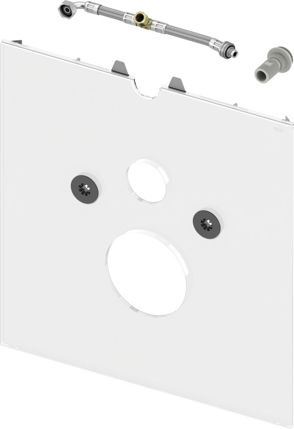 

Лицьова панель TECElux для сидінь-біде TOTO Washlet Geberit AquaClean 5000/5000 plus, скло біле (9650102) TM TECE