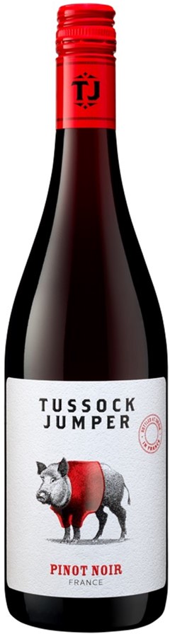 Акция на Вино Tussock Jumper Pinot Noir красное сухое 0.75 л 12.5% (3760204540234) от Rozetka UA