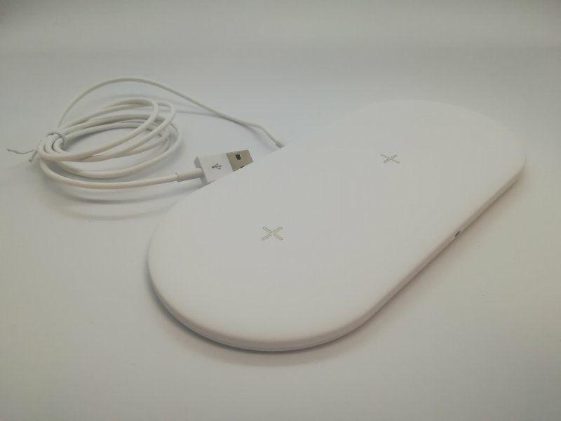 

Беспроводное зарядное устройство 3 в 1 QI Fast Wireless Charger OJD-48 (белый)