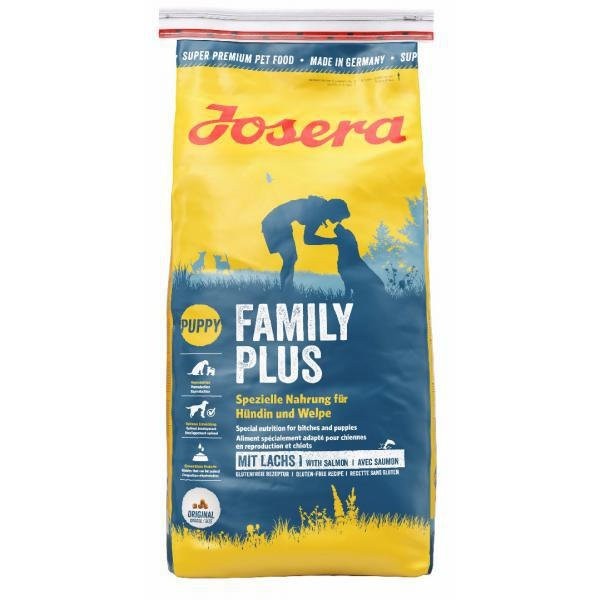 

Сухой корм Josera Family Plus для самок и щенков 15 кг (1956)