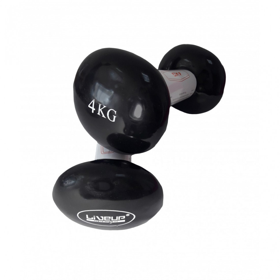 

Гантели виниловые LiveUp VINYL DUMBBELL Egg Head LS2001-4 282-651