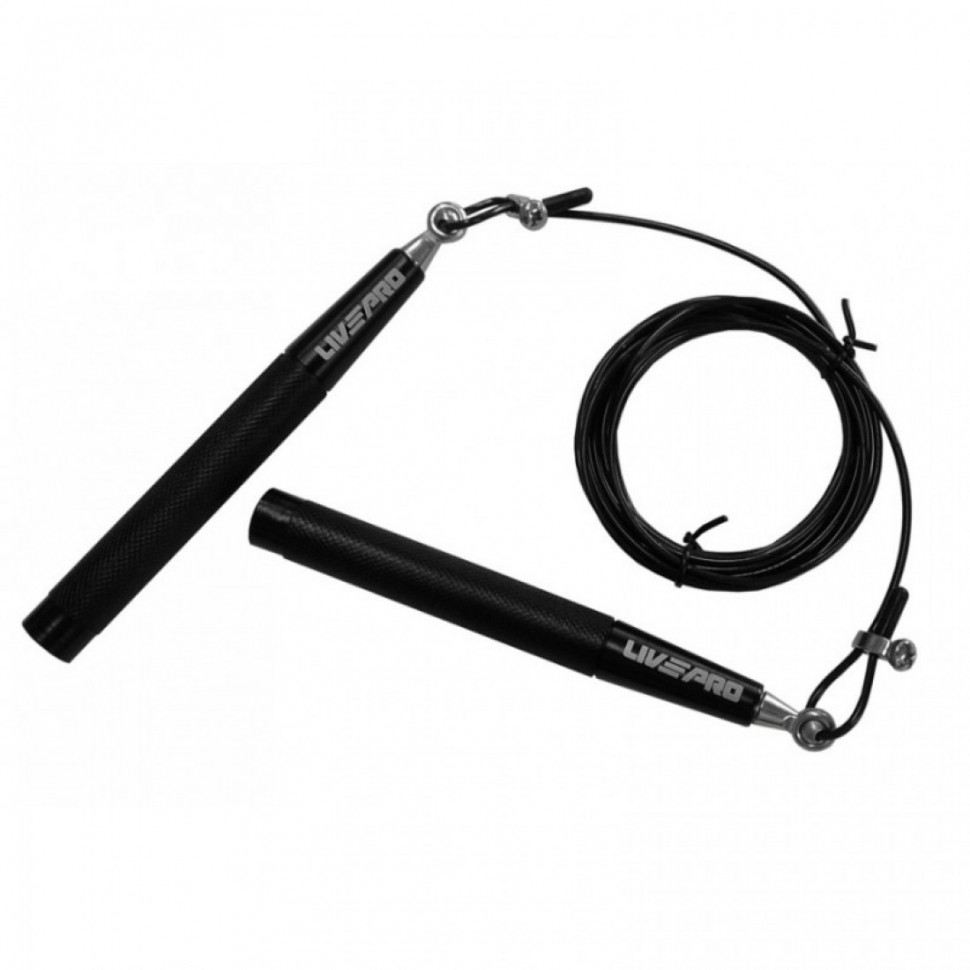 

Скакалка скоростная утяжеленная LivePro SPEED JUMPROPE LP8283H 584-953