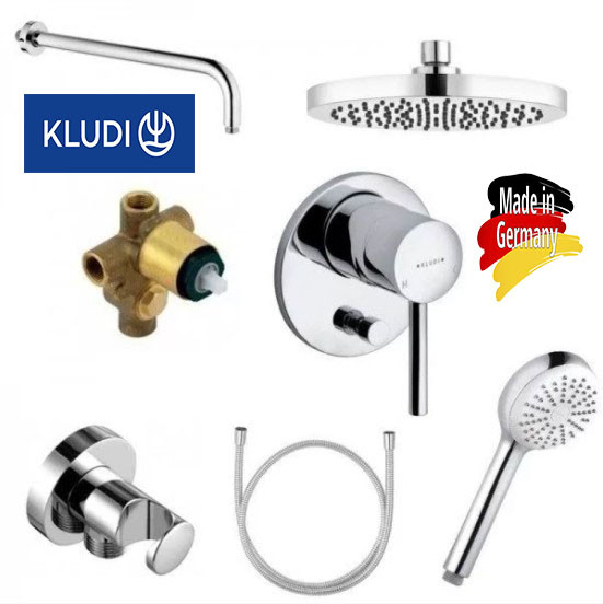 

Душевая система Kludi Bozz 386300576 Хром