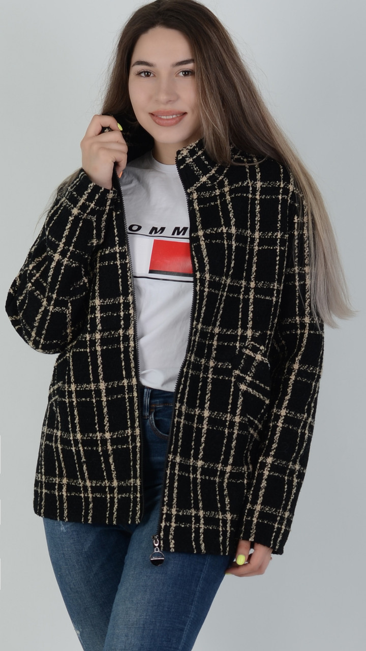 

Пальто женское весеннее Aziks м-195 черный, Пальто женское весеннее Aziks м-195 черный 52