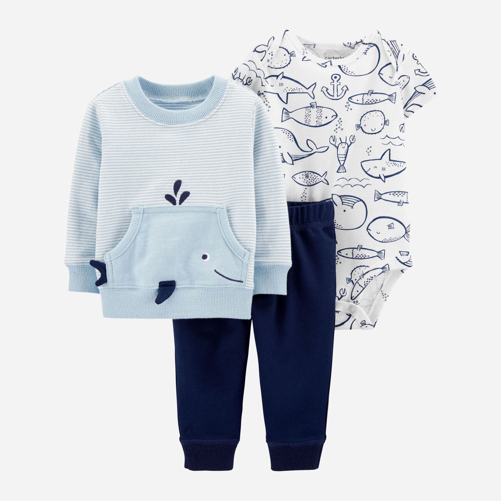 

Комплект (боди + свитшот + штаны) Carters 1H291610 72-76 см Мультиколор