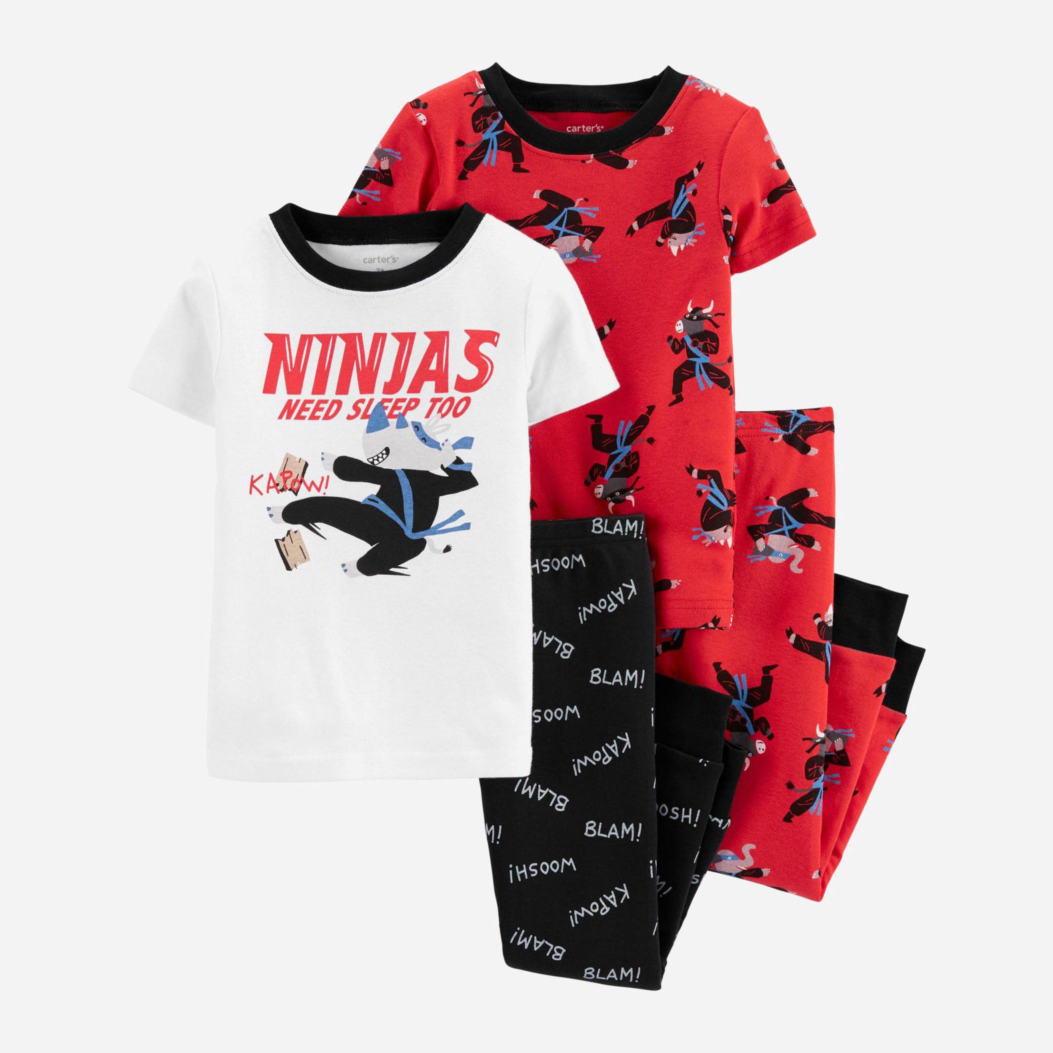

Пижама (футболка + штаны) Carters 2H457210 88-93 см 2 шт Мультиколор