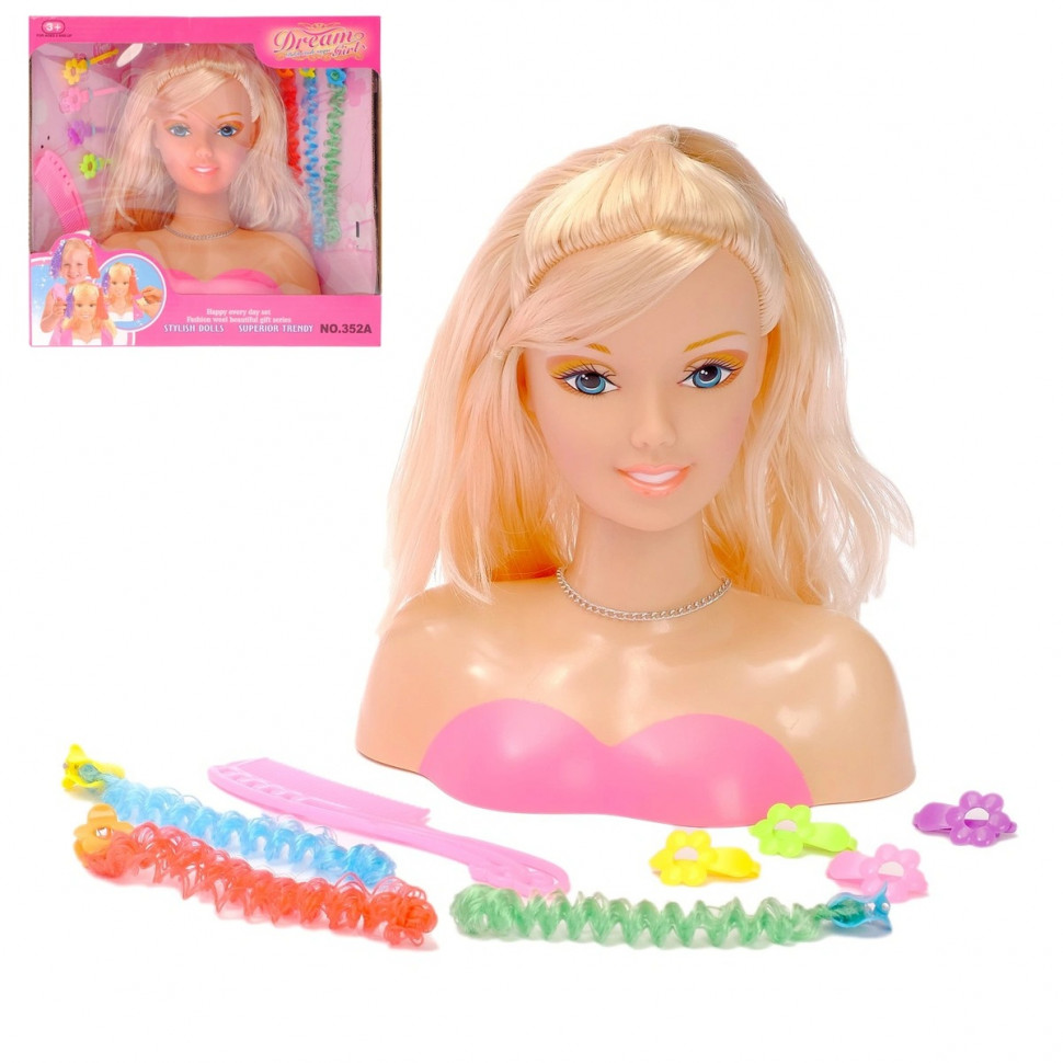 

Кукла Limo Toy 1352A (Розовый купальник) голова для причесок