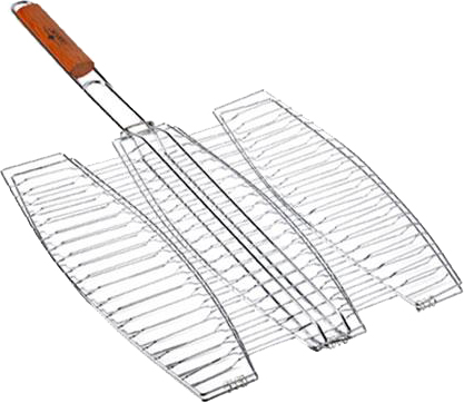 

Решетка гриль BBQ для рыбы тройная 65 х 40 х 36 см (MH-0089)