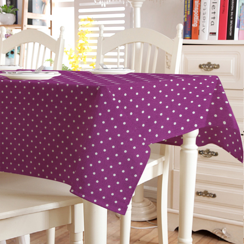 

Скатерть в горошек Time Textile Sevilla Lilac Сиреневый TT131210 140x280