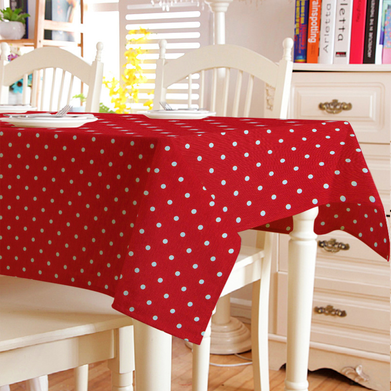 

Скатерть в горошек Time Textile Sevilla Cherry Красный TT131211 140x160