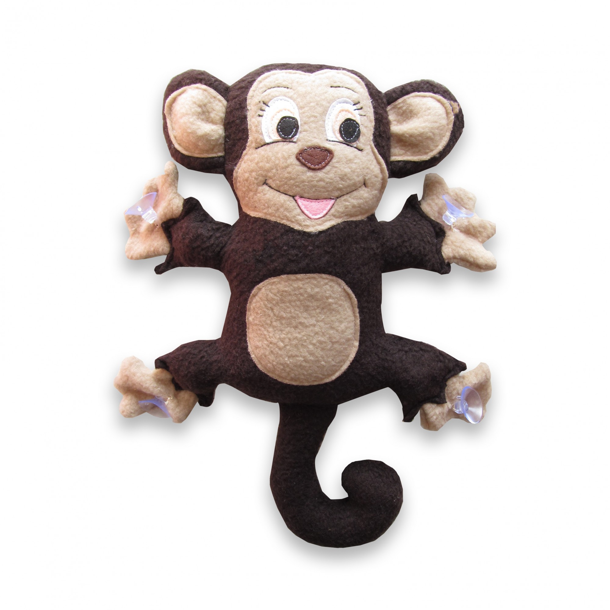 

Авто игрушка VKmade Обезьяна на присосках 30 см