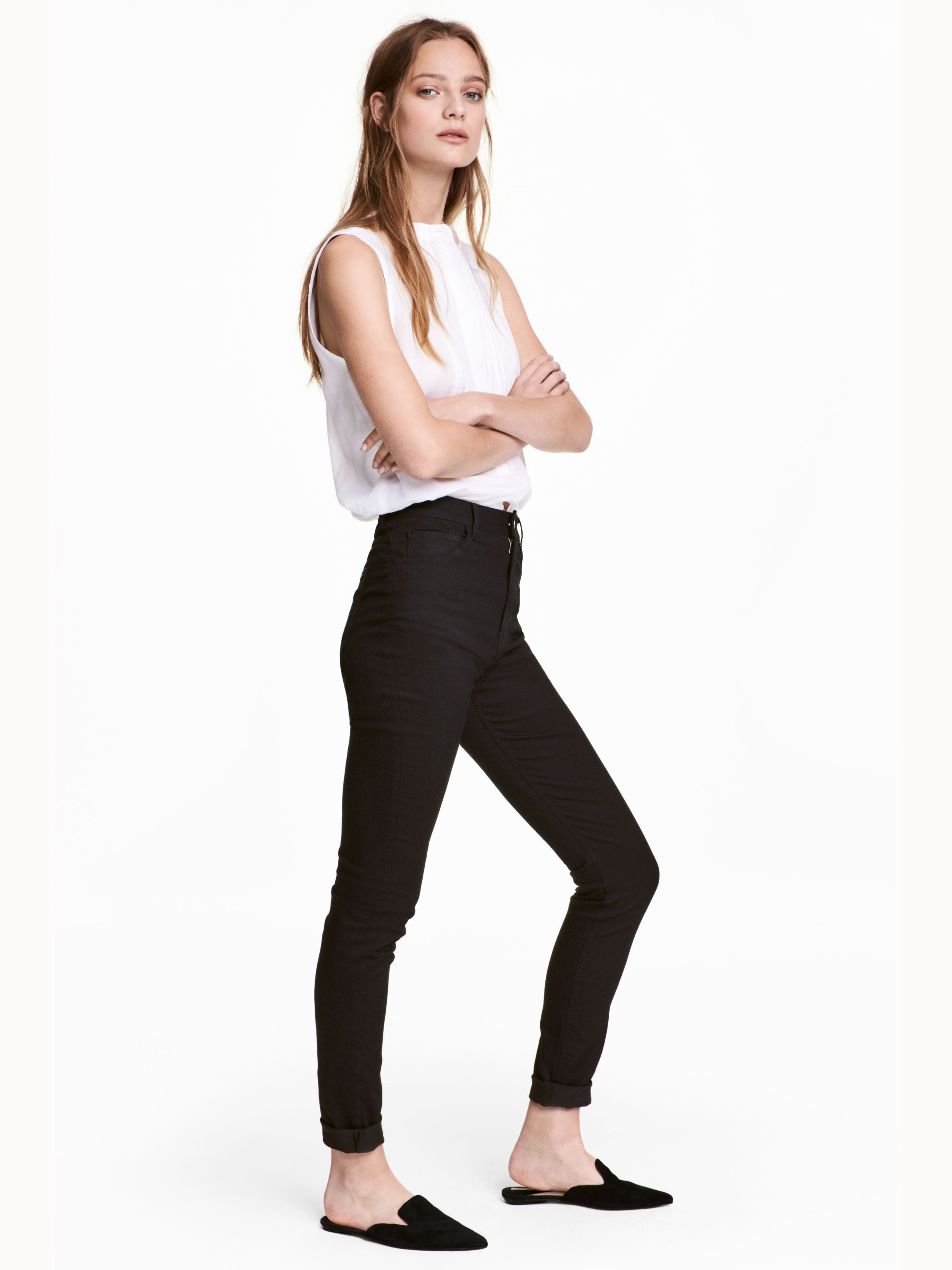 

Брюки H&M 2549406-AAAD 36 Черные