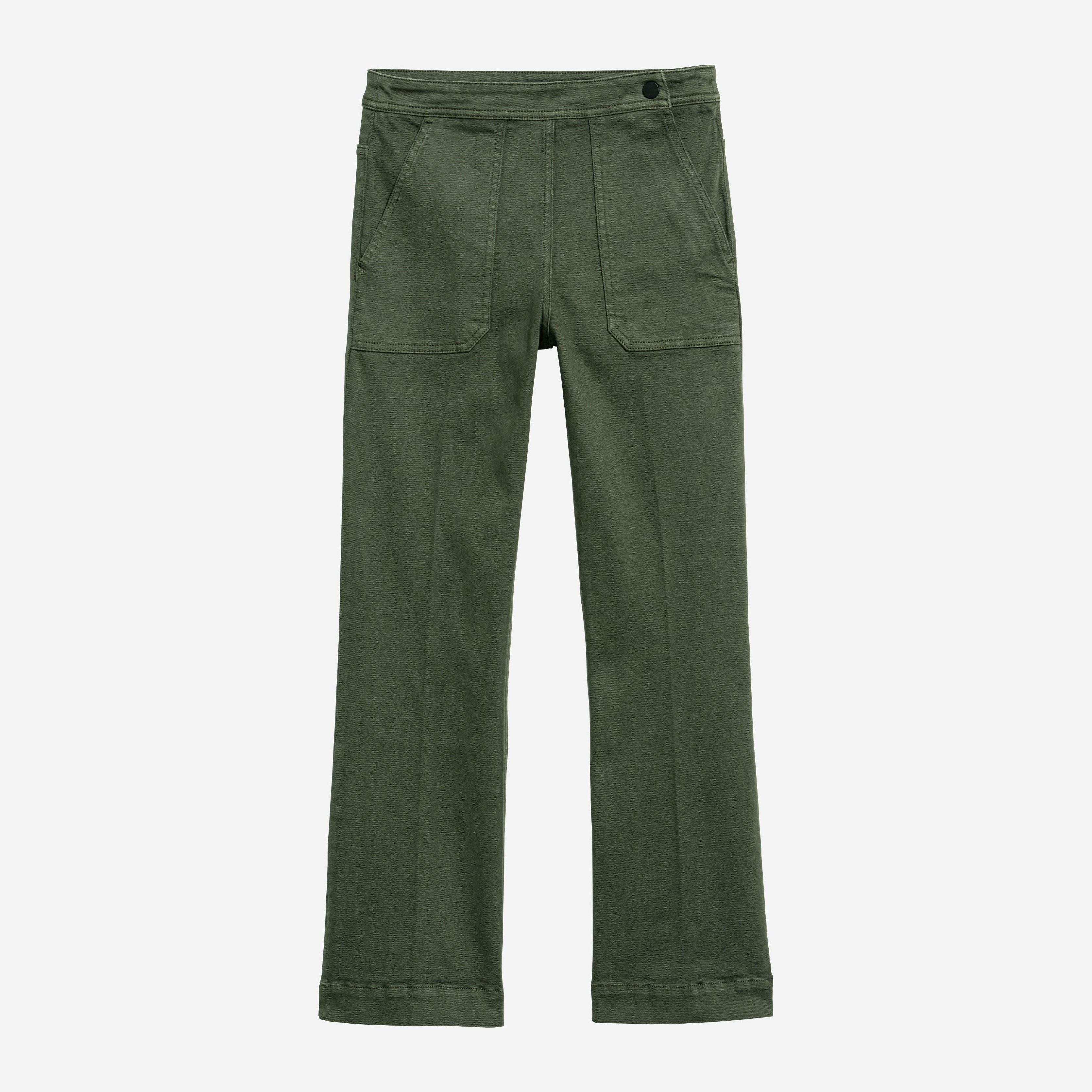 

Брюки H&M 6196607-ACUW 38 Зеленые