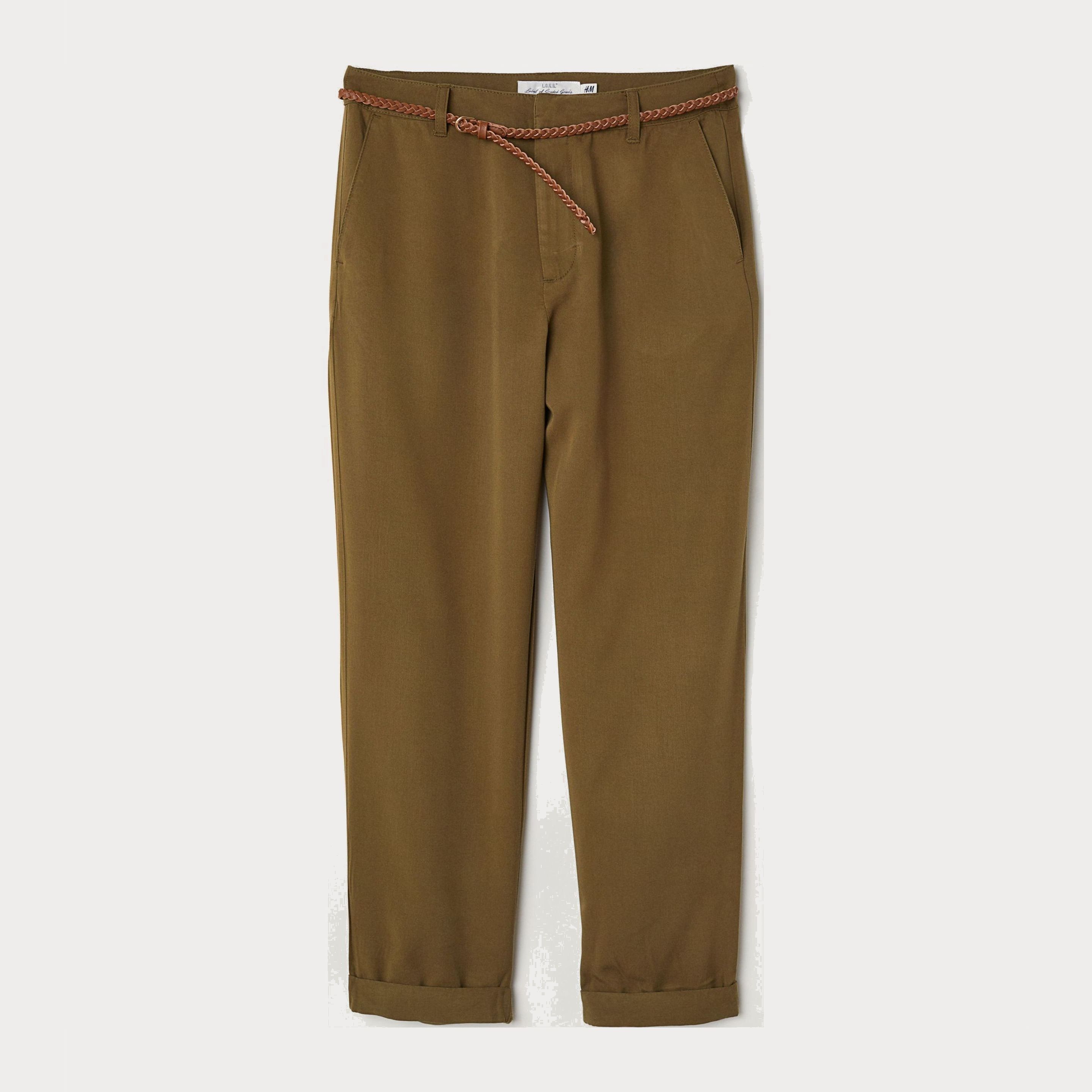 

Брюки H&M 5997137-ACUW 38 Зеленые