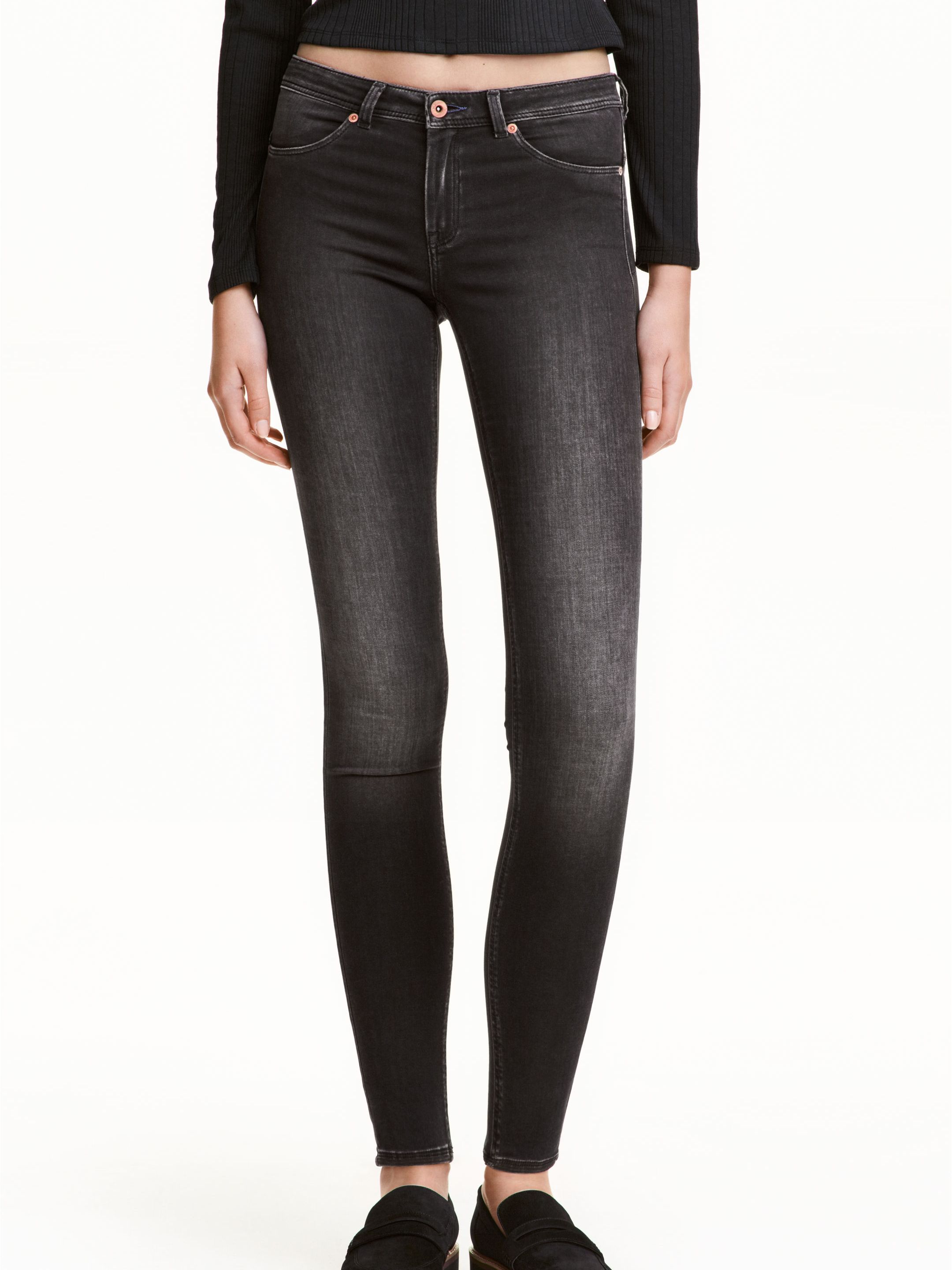 

Брюки H&M 4002467-AAZJ 29/30 Светло-черные