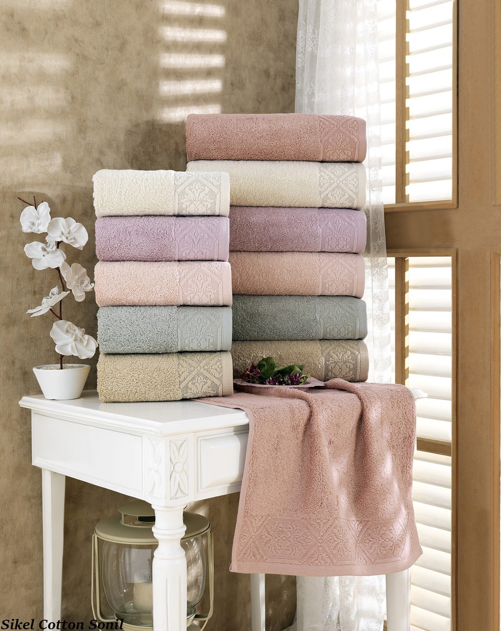 

Набор махровых полотенец Sikel Cotton Sonil 50х90 6 шт