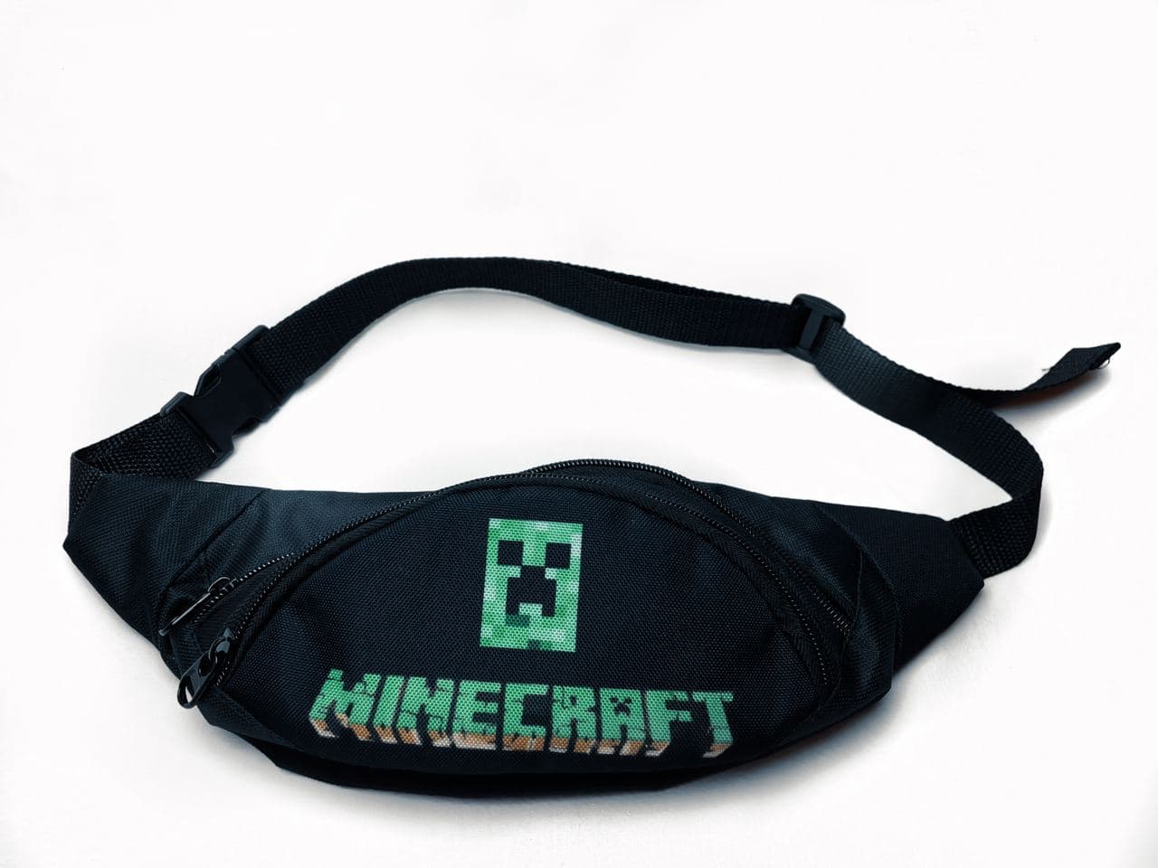 

Сумка Бананка на пояс Майнкраф Minecraft МАТЕ с логотипом 01MN