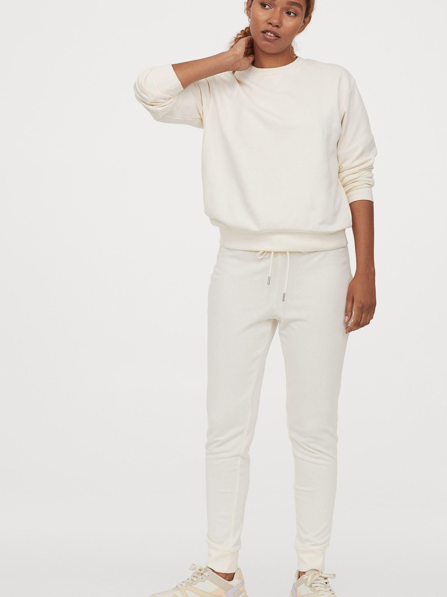 

Брюки H&M 8037571-ABAK S Молочные