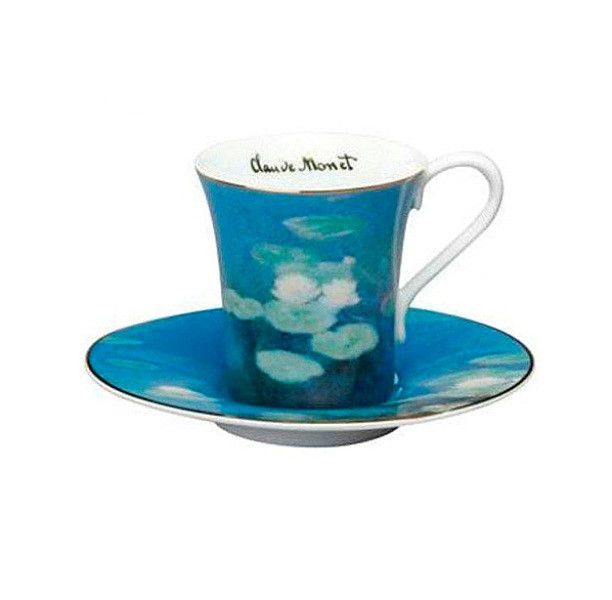 

Чашка с блюдцем Goebel Cloud Monet Водяные лилии 100 мл 67-021-16-2