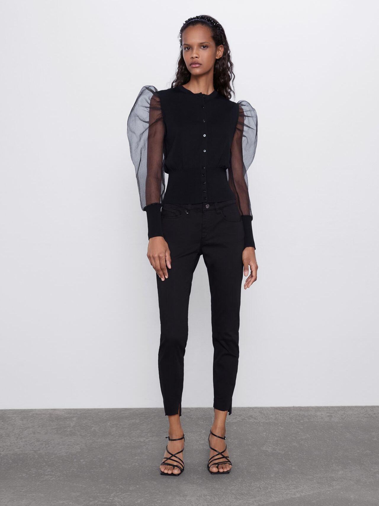 

Джинсы Zara 7828/925/800-AAAD 36 Черные