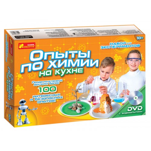 

Набір для експериментів Досліди з хімії на кухні Ranok Creative (12114043Р)