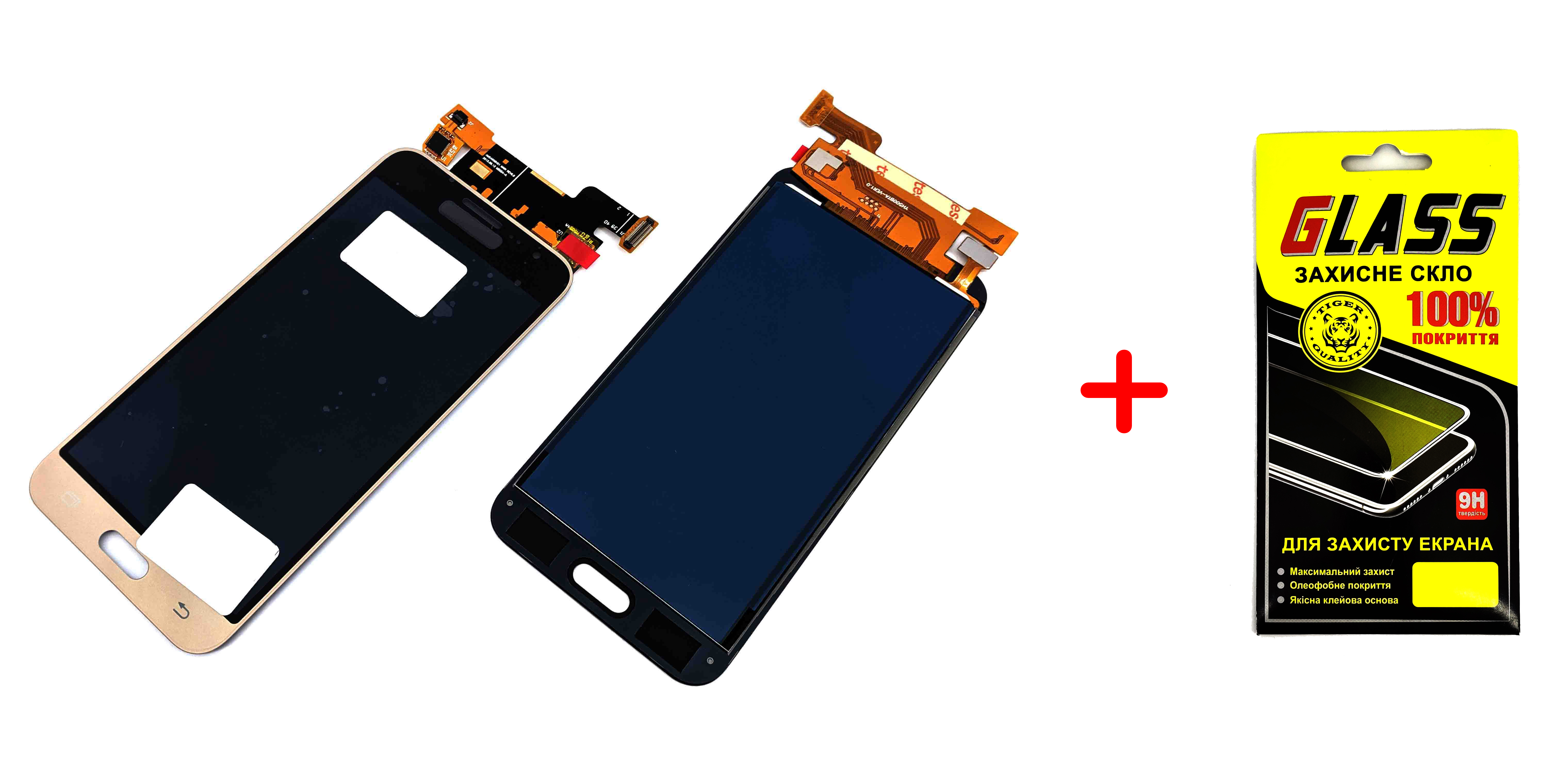 

Дисплей + Сенсор (модуль) экран Samsung J320H/ DS Galaxy J3 2016 золотистый TFT с регулировкой яркости + защитное стекло high copy