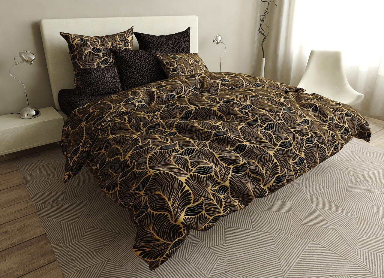 

Комплект постельного белья Krispol двуспальный GOLD LUX 180*220(420.154422)