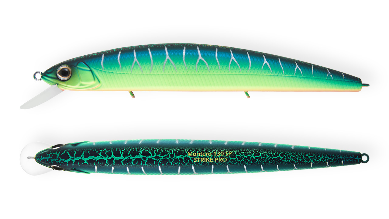 

Воблер Strike Pro Montero 130SP нейтральный 13см 20,6гр Загл. 1,0-2,0m A223S-RP (77923)