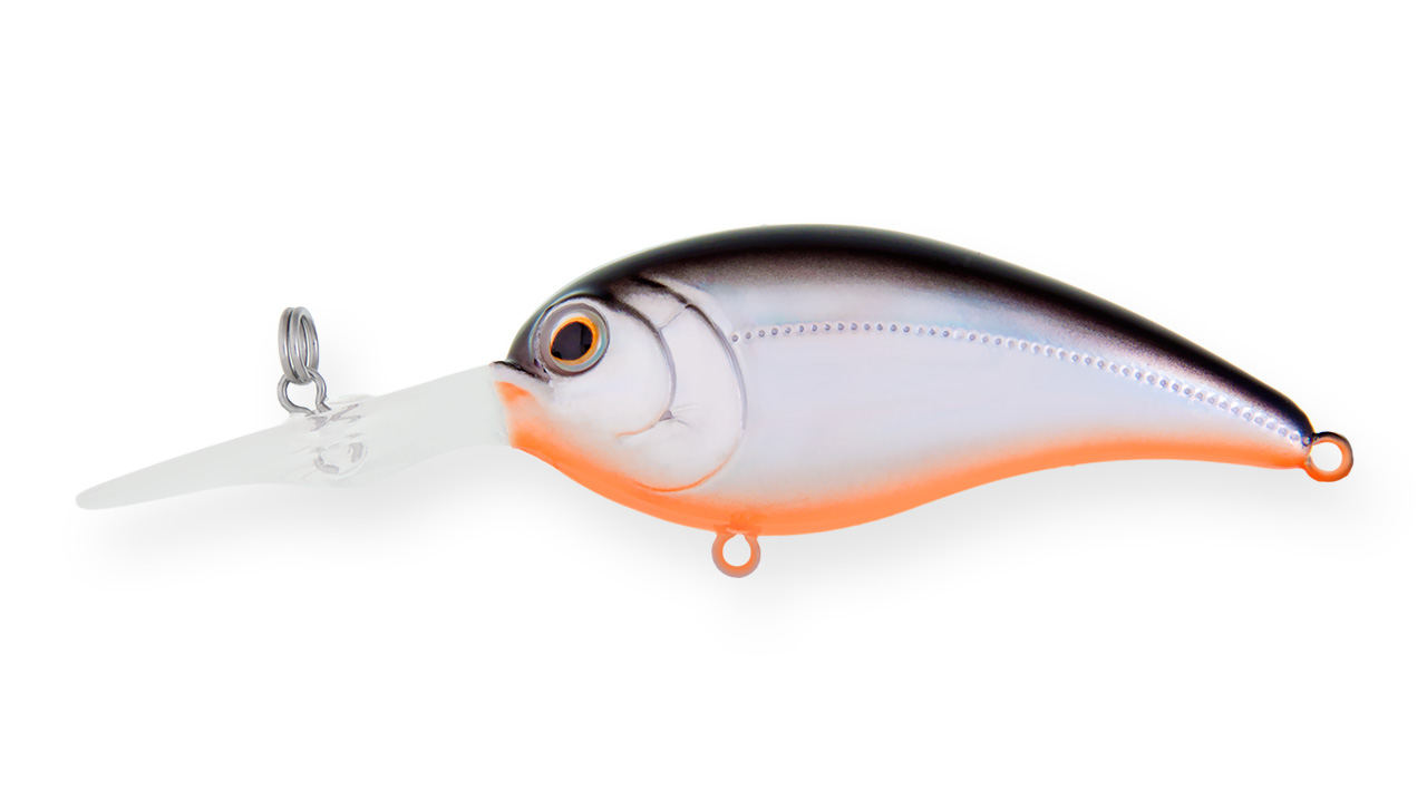 

Воблер Крэнк Strike Pro Wormouth Wobbler 62, 62 мм, 11,6 гр, Загл. 2,5м.-4,5м., Плавающий, цвет: A70T Black Silver OB, (EG-037F#A70T) (88341)