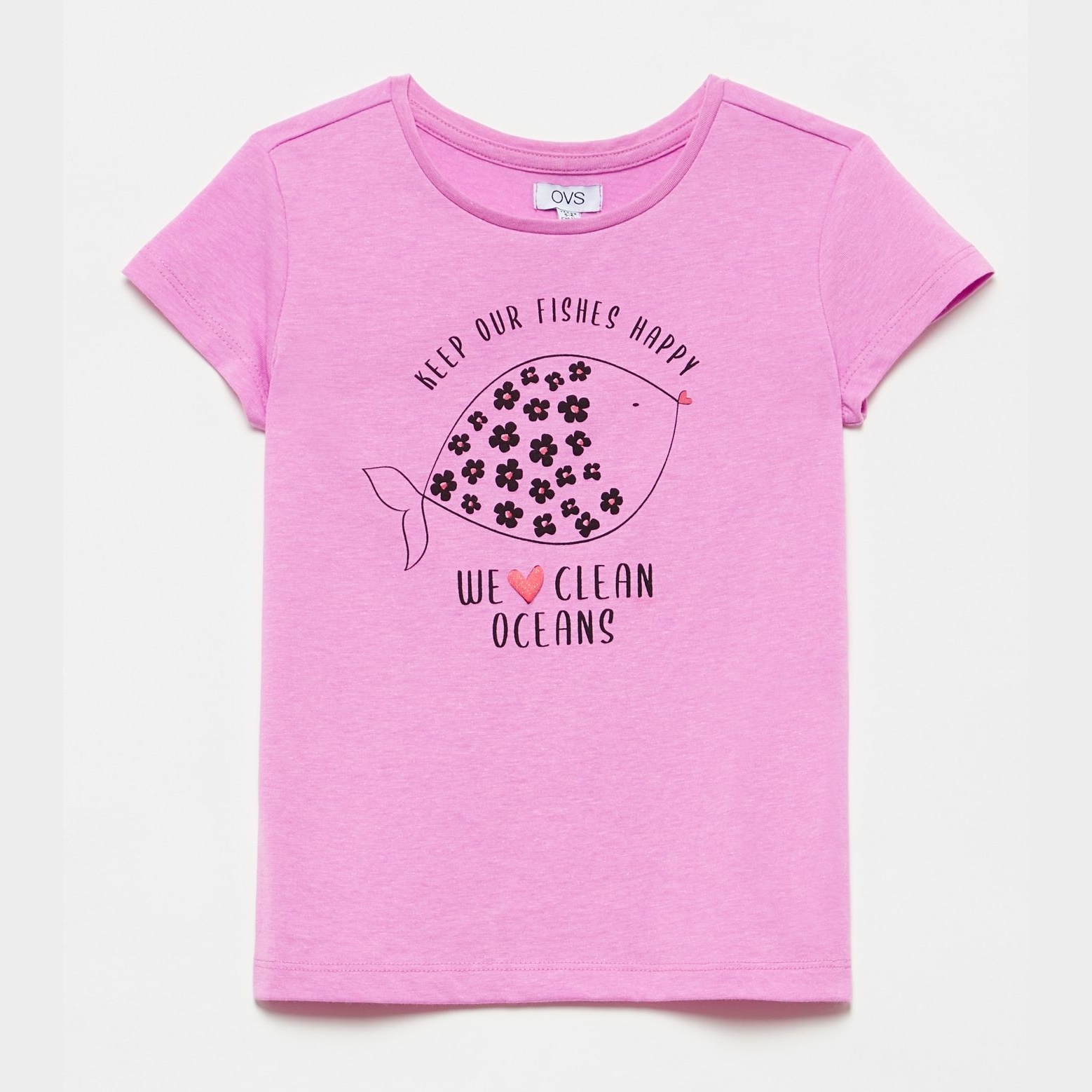 

Футболка OVS 861290 134 см Pink