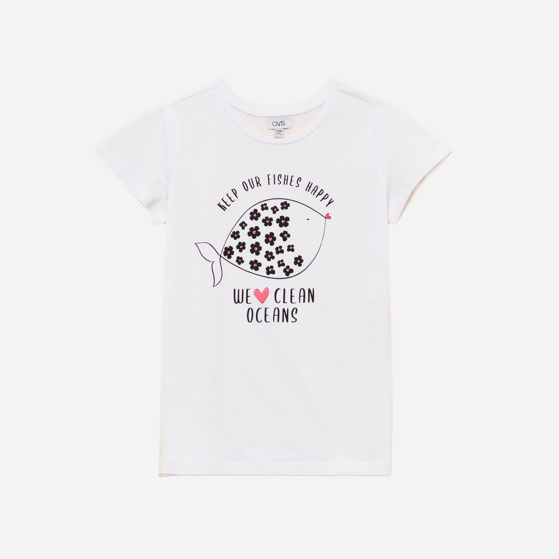 

Футболка OVS 861297 116 см White