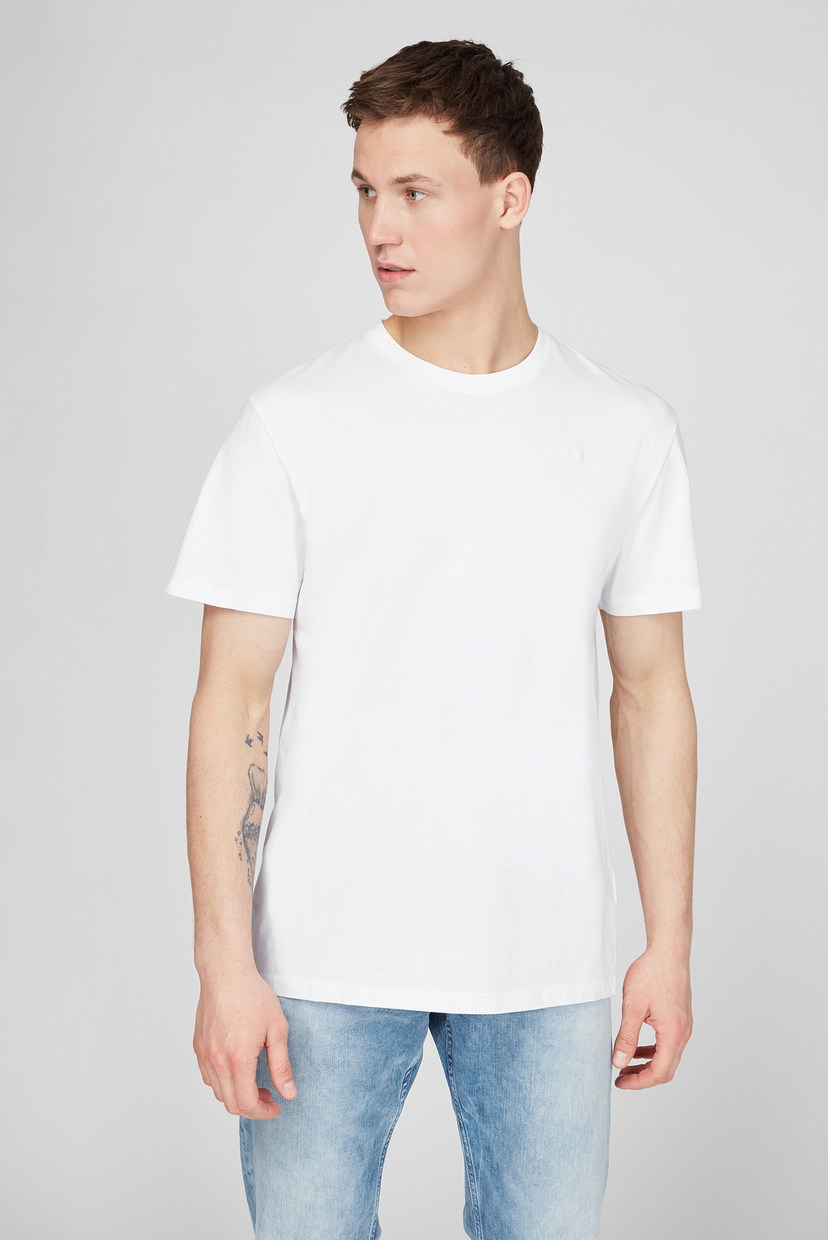 

Мужская белая футболка JIM Pepe Jeans XXL PM507764