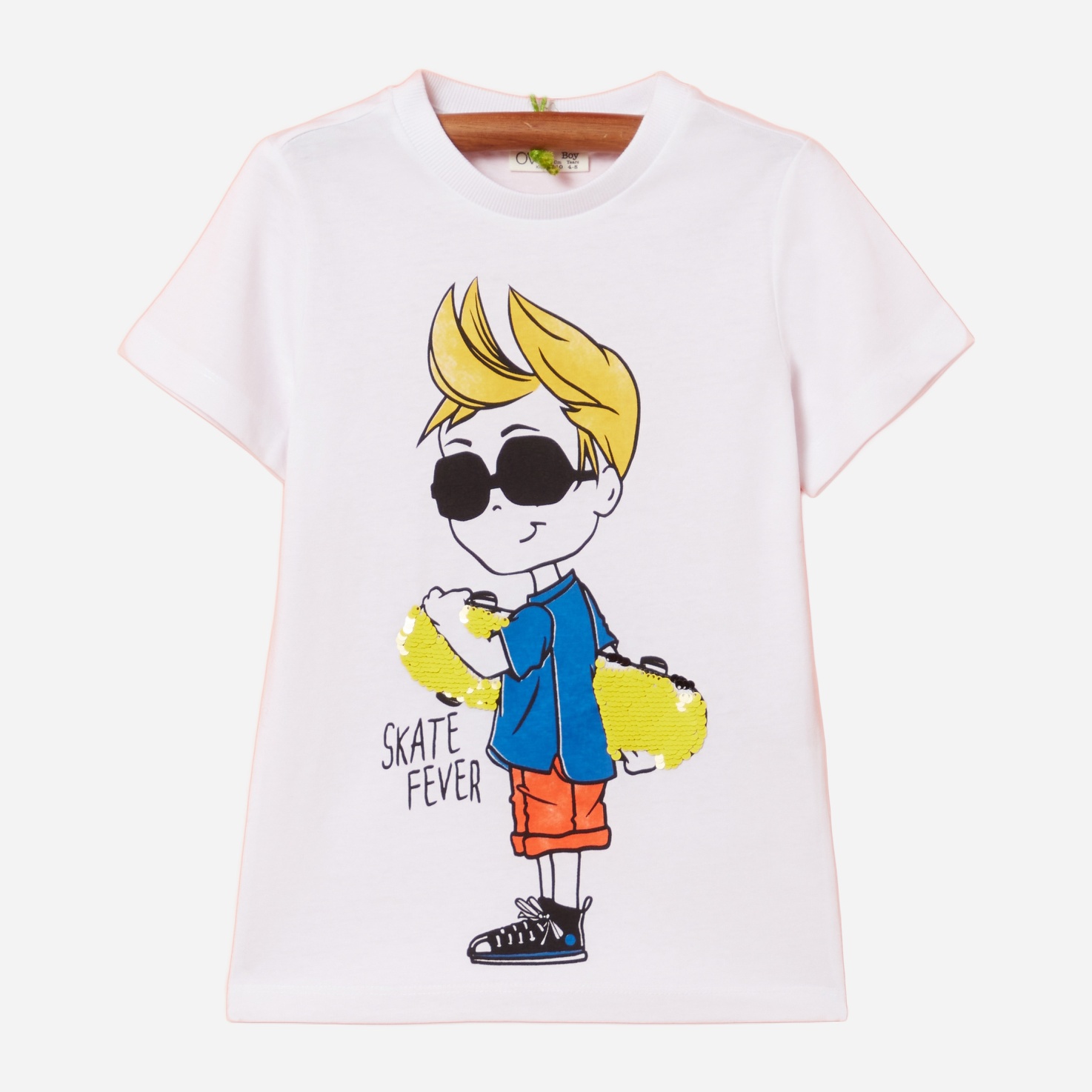 

Футболка OVS 864622 134 см White