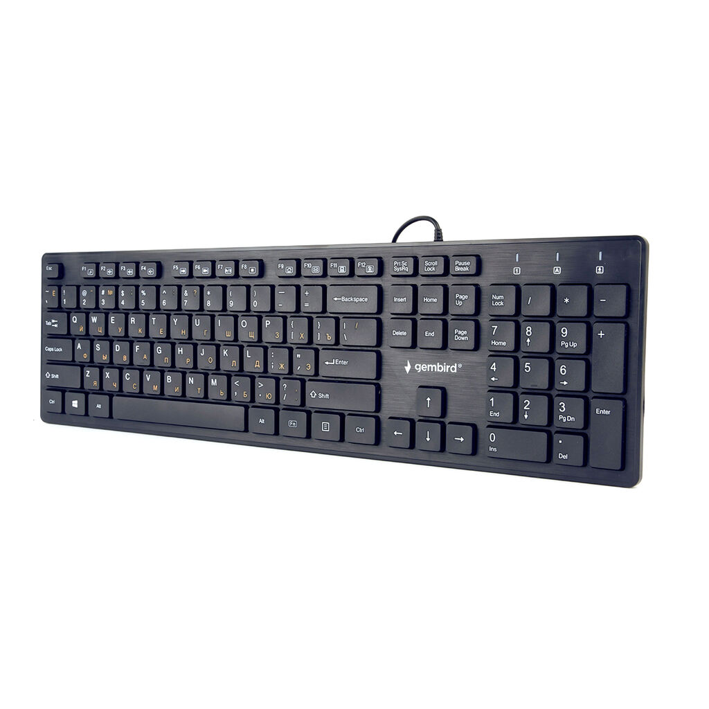 

Клавиатура Gembird KB-MCH-03-UA, Slim, USB black