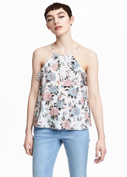 

Майка-топ H&M 34 Разноцветная (1091-764)