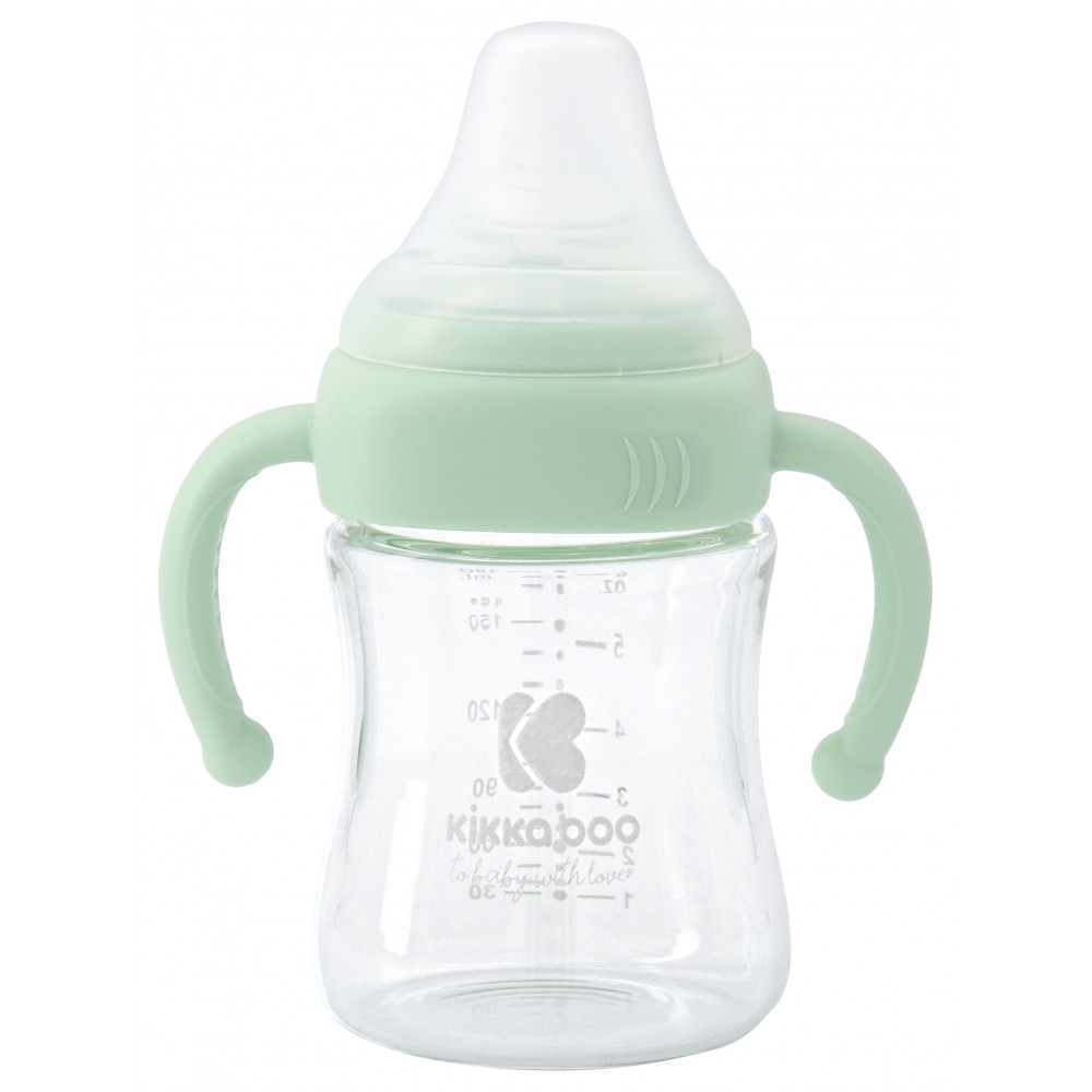 

Бутылочка Kikka Boo Антиколиковая 180мл Скло Mint (31302020091)
