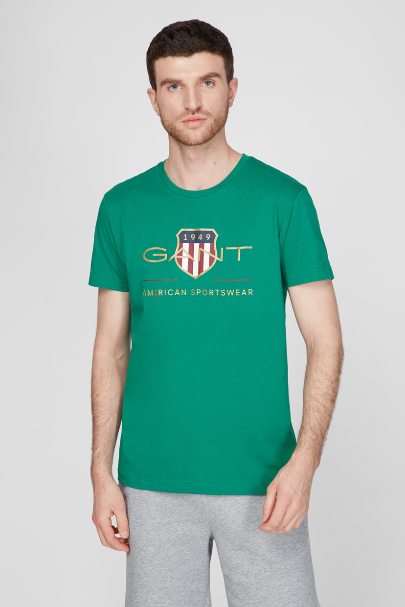 

Мужская зеленая футболка ARCHIVE SHIELD Gant XXL 2003099