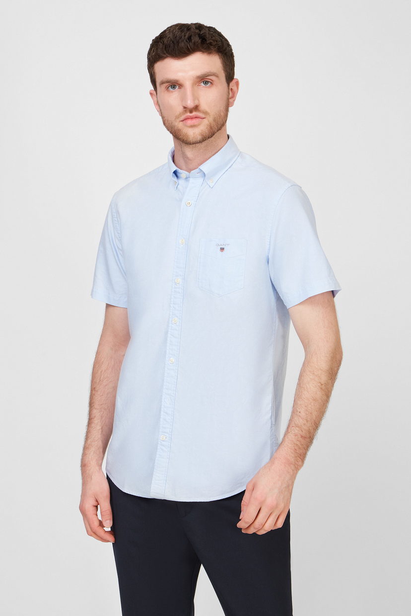 

Мужская голубая рубашка REG OXFORD Gant XXL 3046001
