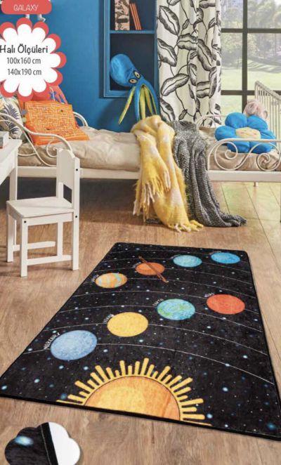 

Ковер детский безворсовый Chilai Home 100 х 160 см., Galaxy