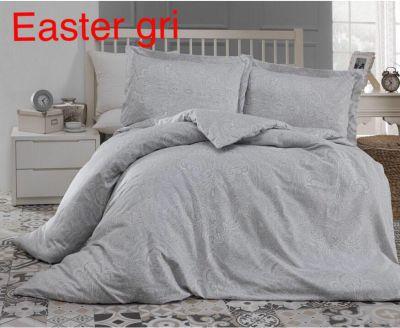 

Постельное белье сатин Altinbasak Easter gri