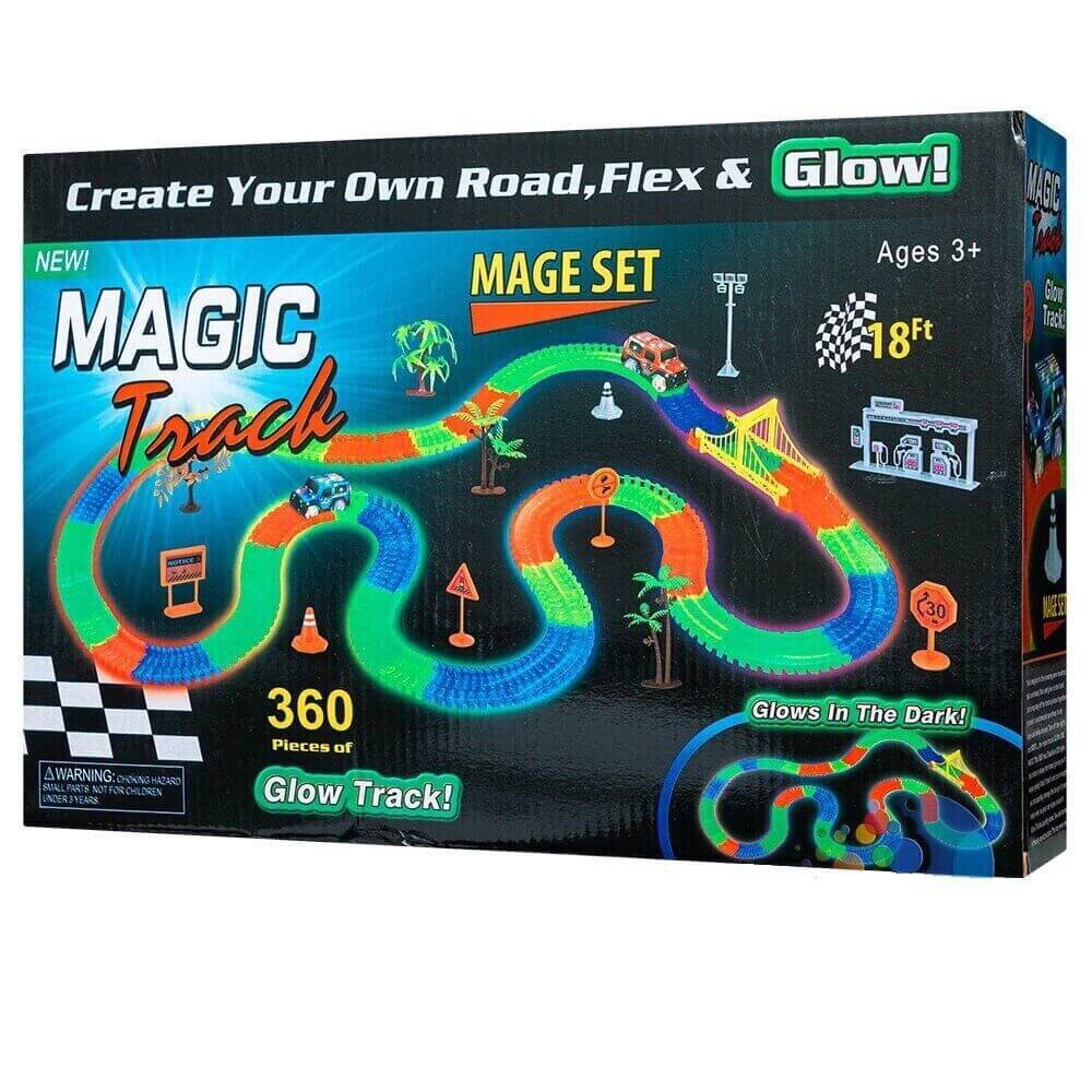 

Дитяча дорога Magic Tracks 360 деталей LD-4