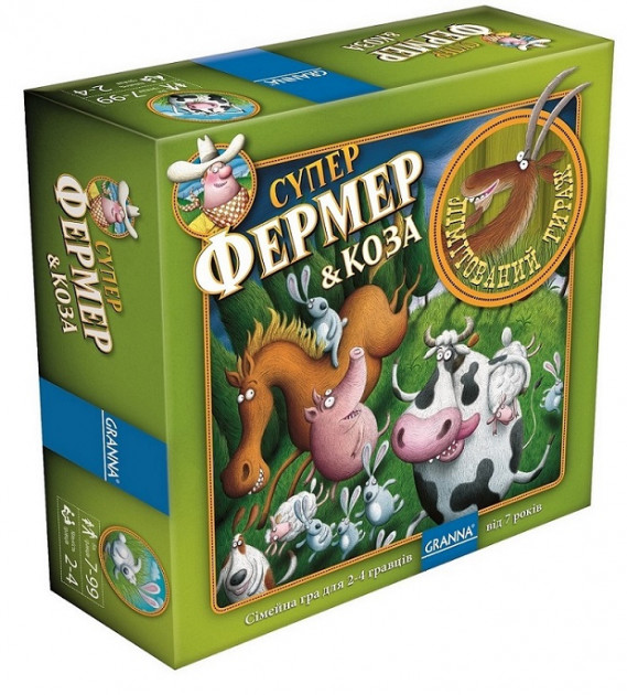 

Настільна гра Granna Суперфермер і Коза (83491)